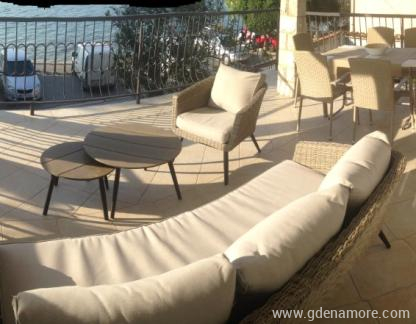 Bijela obala mora, privatni sme&scaron;taj u mestu Bijela, Crna Gora - Terrace panoramic view